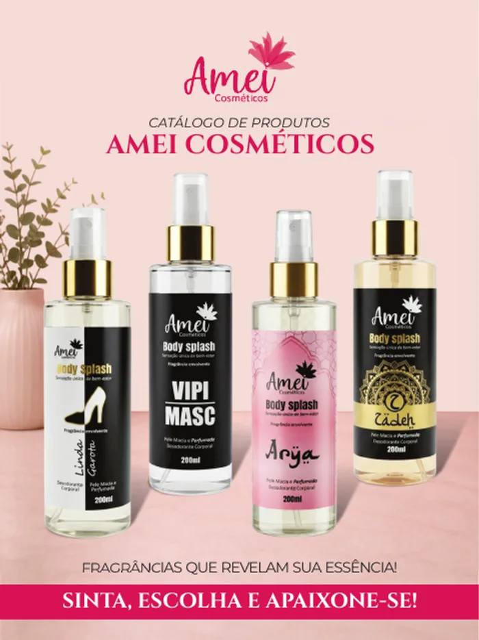 Catálogo de fragrâncias Amei Cosméticos